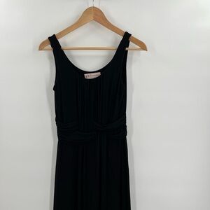Philosophy Black Maxi Sleeveless Dress Ladies Small